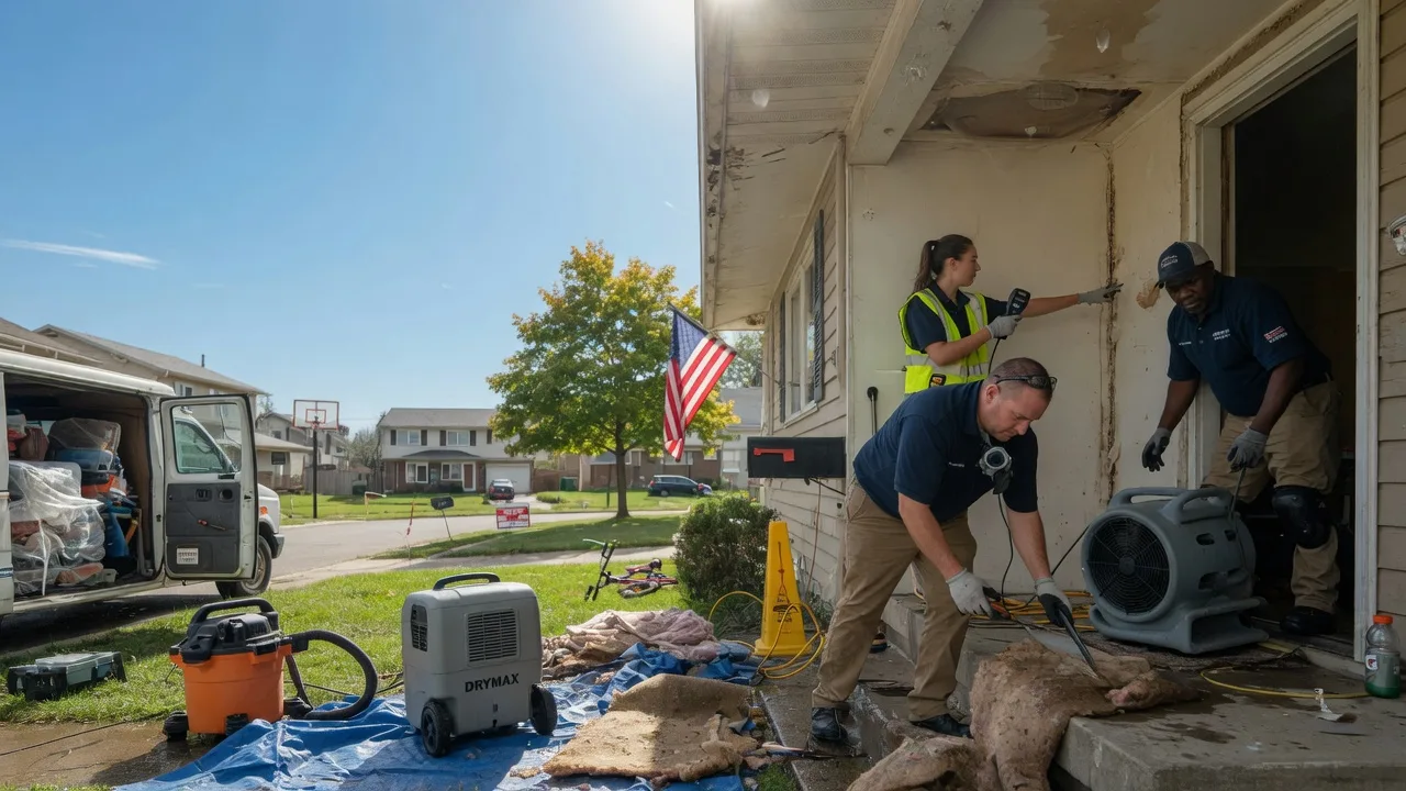 Water Damage Restoration in Peoria Heights, IL near me